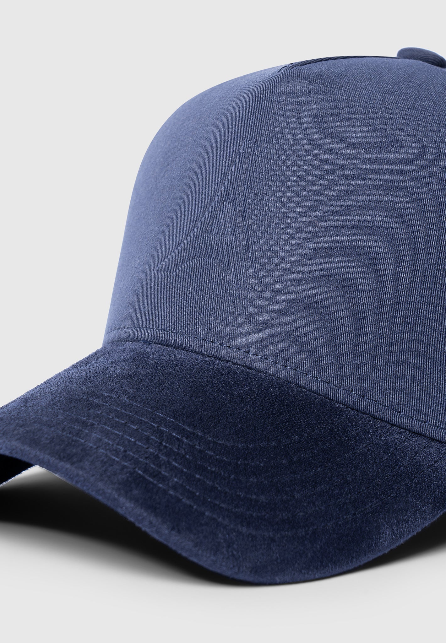 Embossed Eiffel Cap - Navy
